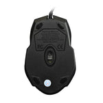 Souris de jeu optique filaire givrée USB Leopard 512G Chasing, Longueur : 1,3 m, 512G