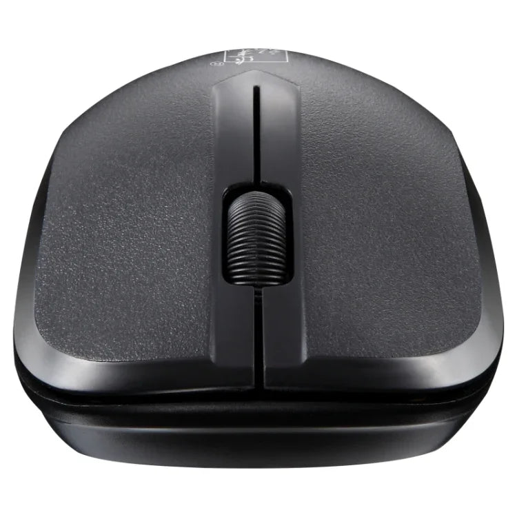 ZGB 101B Souris optique sans fil professionnelle et commerciale 2,4 GHz 1600 DPI, clic silencieux, mini souris silencieuse pour ordinateur portable, PC, distance sans fil : 30 m