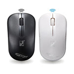 ZGB 101B Souris optique sans fil professionnelle et commerciale 2,4 GHz 1600 DPI, clic silencieux, mini souris silencieuse pour ordinateur portable, PC, distance sans fil : 30 m