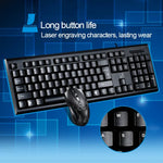 Clavier de jeu professionnel et souris optique filaire Chasing Leopard Q9 1600 DPI avec texture grille