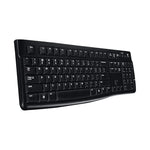 Clavier filaire USB étanche aux éclaboussures Logitech K120 pour ordinateurs de bureau / ordinateurs portables, Logitech K120