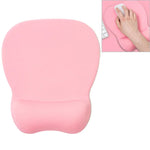 Tapis de souris MONTIAN MF-01 ovale en coton à mémoire de forme à rebond lent et doux pour le poignet