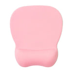 Tapis de souris MONTIAN MF-01 ovale en coton à mémoire de forme à rebond lent et doux pour le poignet