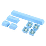 Capuchons de touches translucides en ABS, clavier mécanique OEM haut de gamme, clavier universel pour jeux, bleu, violet, rouge, blanc, jaune, noir, orange, rose, gris