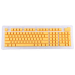 Capuchons de touches translucides en ABS, clavier mécanique OEM haut de gamme, clavier universel pour jeux, bleu, violet, rouge, blanc, jaune, noir, orange, rose, gris