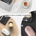 Souris optique sans fil Bluetooth Logitech Pebble de forme galet, fine, 3 boutons, 1000 DPI, silencieuse, portée sans fil : 10 m