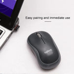 Souris sans fil Logitech M186, économie d'énergie, pour ordinateur portable et de bureau, universelle