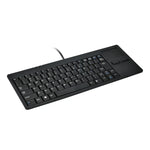 Clavier d'ordinateur filaire ultra-plat 82 touches avec pavé tactile MC-818