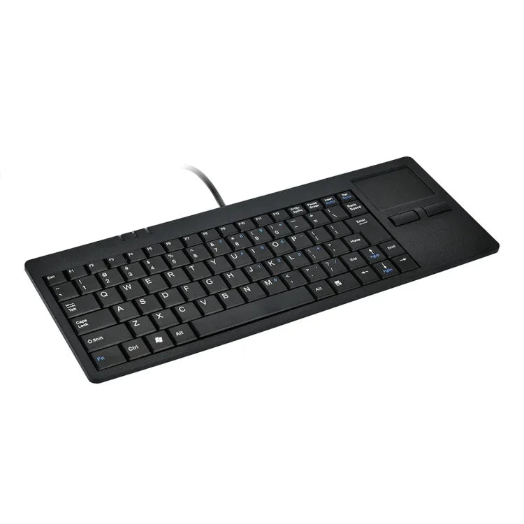 Clavier d'ordinateur filaire ultra-plat 82 touches avec pavé tactile MC-818