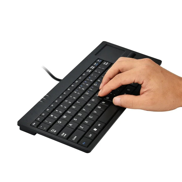 Clavier d'ordinateur filaire ultra-plat 82 touches avec pavé tactile MC-818