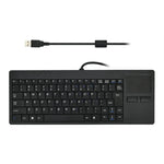 Clavier d'ordinateur filaire ultra-plat 82 touches avec pavé tactile MC-818