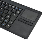 Clavier d'ordinateur filaire ultra-plat 82 touches avec pavé tactile MC-818