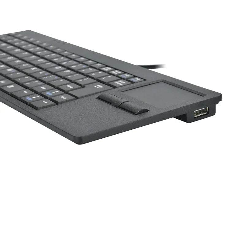 Clavier d'ordinateur filaire ultra-plat 82 touches avec pavé tactile MC-818