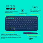 Clavier Bluetooth sans fil multi-dispositifs portable Logitech K380, K380