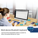 Clavier Bluetooth sans fil multi-dispositifs portable Logitech K380, K380