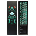 T6 Version lumineuse colorée Souris Air Clavier sans fil 2.4GHz Télécommande avec pavé tactile & apprentissage IR pour PC, Android TV Box / Smart TV, appareils multimédias, T6