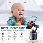 Support de tête de trépied GK01 avec rotation à 360 degrés, suivi intelligent panoramique et inclinaison pour prise de vue