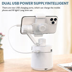 Support de tête de trépied GK01 avec rotation à 360 degrés, suivi intelligent panoramique et inclinaison pour prise de vue