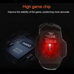 Souris de jeu filaire USB optique AULA Series SoulKiller II Lumière colorée 7D, résolution maximale de 3500 DPI, SoulKiller II(B)