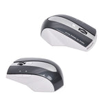 MZ-011 Souris optique sans fil rechargeable 2,4 GHz 1600 DPI avec fonction HUB, Noir, Noir Argent, Blanc + Bleu Royal, Blanc Perle, Bleu, Argent