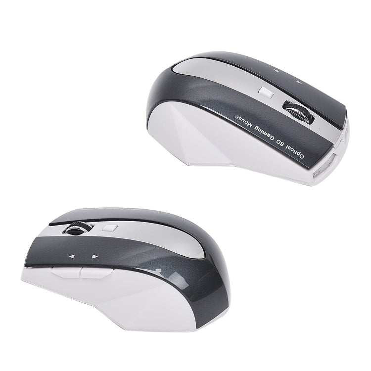 MZ-011 Souris optique sans fil rechargeable 2,4 GHz 1600 DPI avec fonction HUB, Noir, Noir Argent, Blanc + Bleu Royal, Blanc Perle, Bleu, Argent