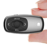 Télécommande mini rechargeable Doosl DSIT011 2.4GHz pour présentation PowerPoint, distance de contrôle : 100m (noir)