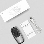 Télécommande mini rechargeable Doosl DSIT011 2.4GHz pour présentation PowerPoint, distance de contrôle : 100m (noir)