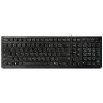 Clavier filaire simple ultra-fin Lenovo K5819 Office, K5819 (Noir)