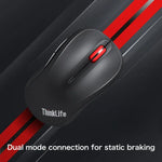 Souris sans fil Bluetooth double mode silencieuse Lenovo ThinkLife, ThinkLife