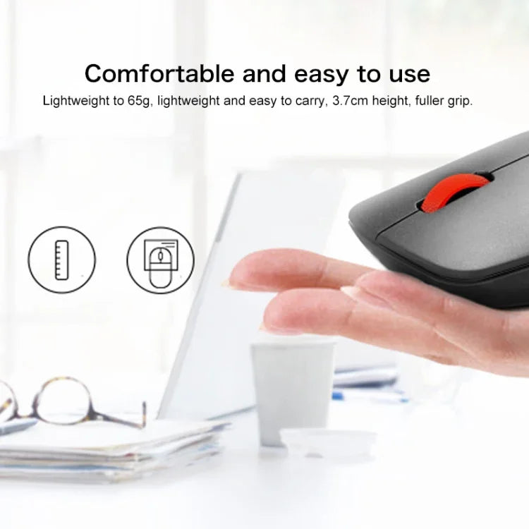 Souris sans fil simple classique Lenovo thinkplus WL100, WL100