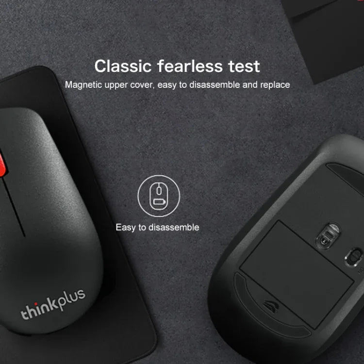 Souris sans fil simple classique Lenovo thinkplus WL100, WL100
