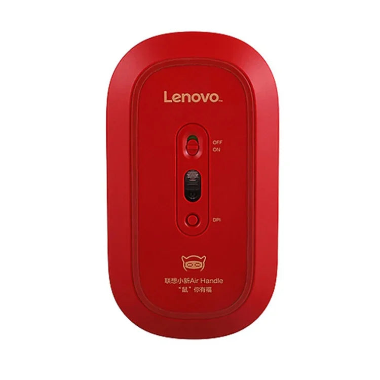 Souris sans fil portable légère et silencieuse Lenovo Air Handle, version Blessing Mouse, Souris sans fil, version Blessing Mouse