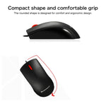 Souris filaire Lenovo M120 Pro Fashion Office Red Dot, souris filaire M120 Pro