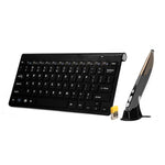 KM-909 Clavier multimédia sans fil 2,4 GHz + Souris stylo optique sans fil avec récepteur USB pour ordinateur PC portable, couleur de la souris stylo aléatoire, clavier KM-909 + souris stylo (blanc), clavier KM-909 + souris stylo (noir)