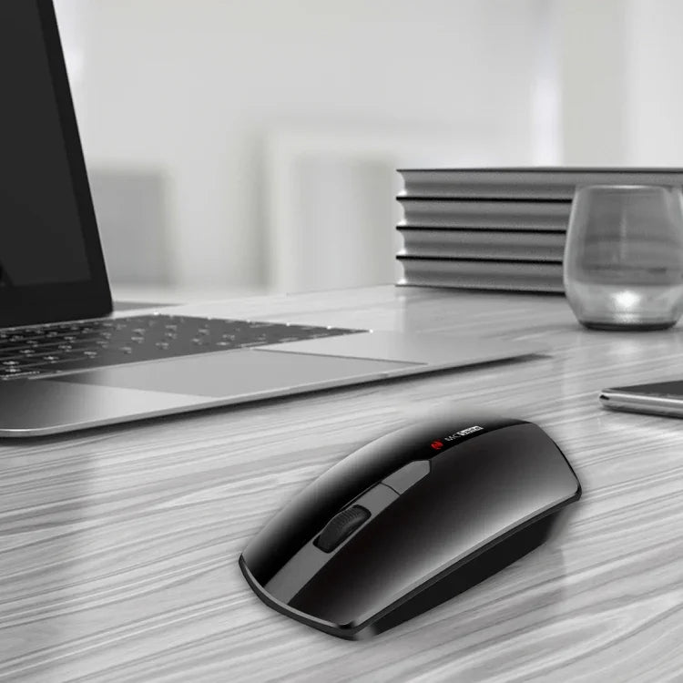Souris optique sans fil 4 boutons MCSaite MC-369AG USB-C / Type-C 1600 DPI avec vitesse réglable sur trois niveaux
