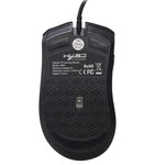 Souris optique ergonomique filaire HXSJ A869 colorée lumineuse 7 boutons 3200 DPI réglable, A869