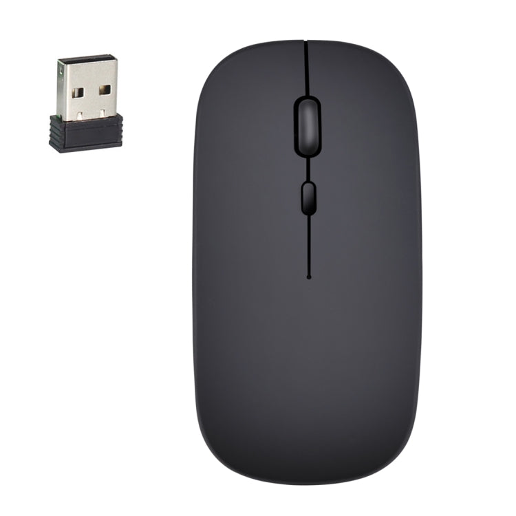 Souris optique silencieuse HXSJ M80 sans fil 2.4GHz 1600DPI à trois vitesses réglables, argent, blanc, noir, gris, or, or rose