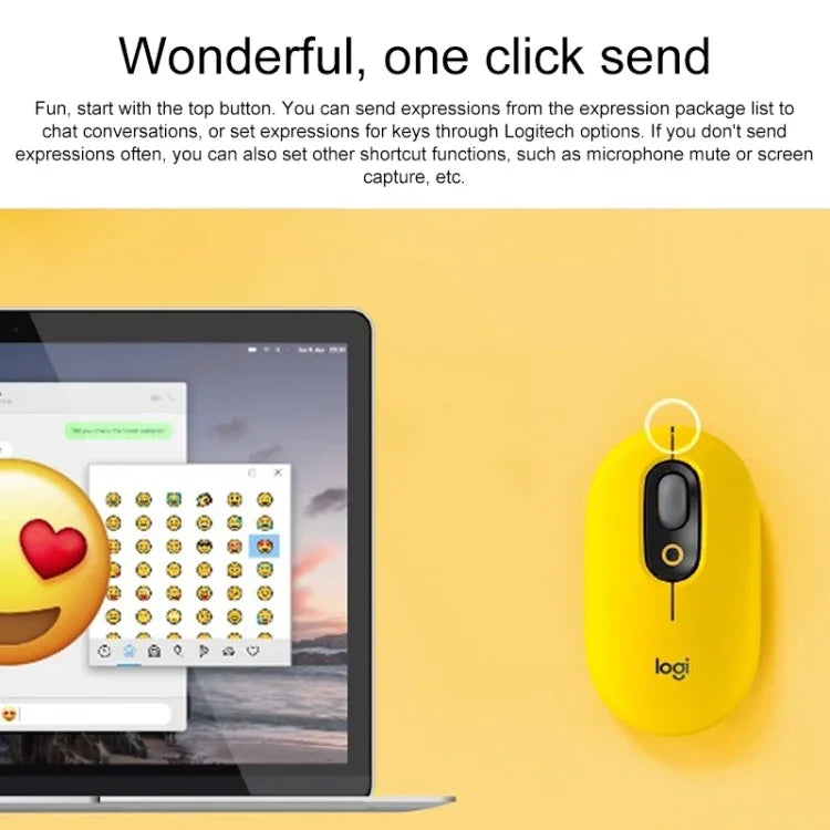 Souris sans fil de bureau portable Logitech