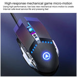 Ensemble Clavier Souris Gaming YINDIAO V2 Silencieux Sensation Mécanique
