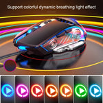 Ensemble Clavier Souris Gaming YINDIAO V2 Silencieux Sensation Mécanique