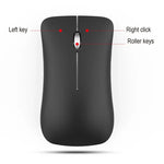 HXSJ T23 Bluetooth 5.0 + Bluetooth 3.0 + 2.4 GHz Sans Fil Trois Modes 4 Boutons 1600 DPI Réglable Ergonomique Souris Optique, T23 Noir