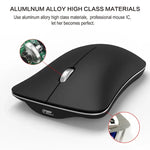 HXSJ T23 Bluetooth 5.0 + Bluetooth 3.0 + 2.4 GHz Sans Fil Trois Modes 4 Boutons 1600 DPI Réglable Ergonomique Souris Optique, T23 Noir