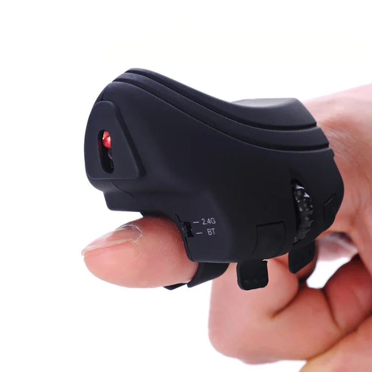 Souris GM306DM Bluetooth + 2,4 GHz double mode sans fil rechargeable à anneau de doigt