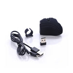 Souris GM306DM Bluetooth + 2,4 GHz double mode sans fil rechargeable à anneau de doigt