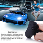 Souris GM306DM Bluetooth + 2,4 GHz double mode sans fil rechargeable à anneau de doigt