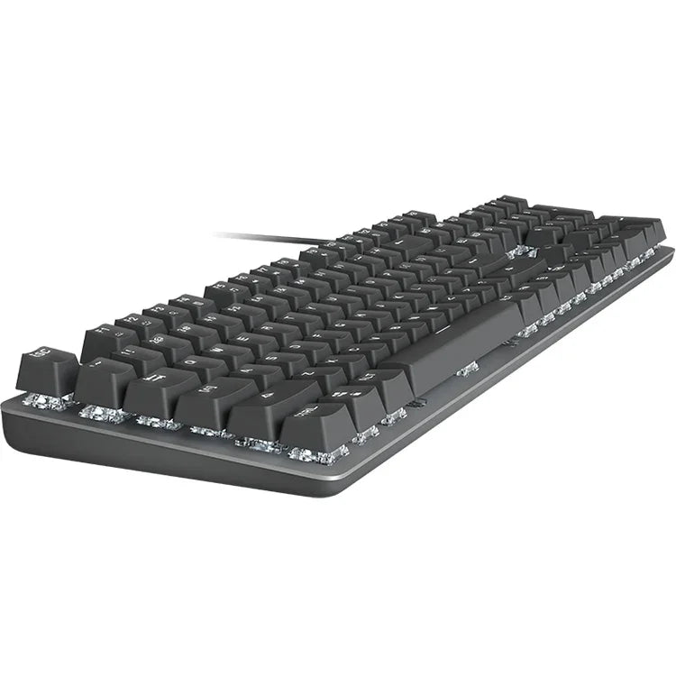 Clavier filaire mécanique rétroéclairé Logitech K845 CHERRY Blue Axis, longueur du câble : 1,8 m, CHERRY Blue Axis