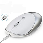HXSJ T36 Souris Bluetooth sans fil 2.4G Bluetooth 5.0+3.0 trois modes, conception silencieuse