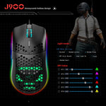 HXSJ J900 Souris gaming filaire programmable 6 boutons rétroéclairage RGB (Blanc), J900(Noir), J900(Blanc)