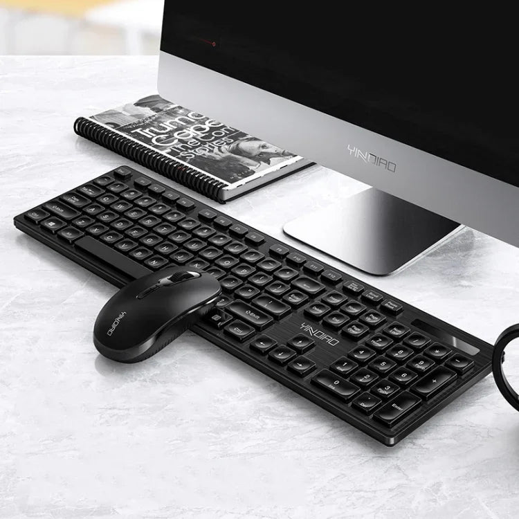 Ensemble Clavier Souris Sans Fil Silencieux YINDIAO V3 Max Business Bureau