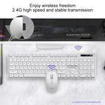 Ensemble Clavier Souris Sans Fil Silencieux YINDIAO V3 Max Business Bureau